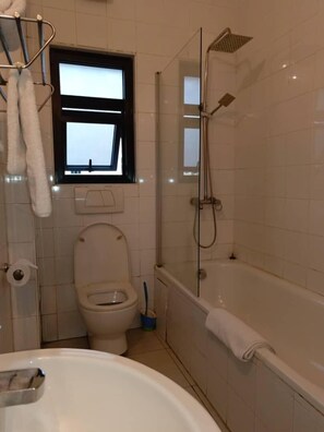 Ensemble douche/baignoire, baignoire relaxante profonde