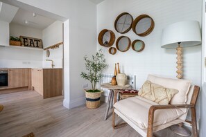 Living area - The Lark  - sleeps 4 guests  in 2 bedrooms (York)