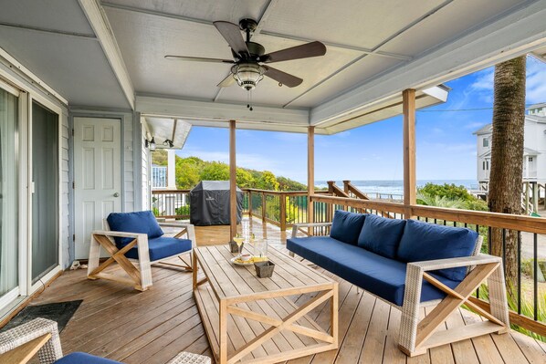 Terrace/patio - The Dutch: Where Seaside Fantasies Become Reality (Folly Beach)