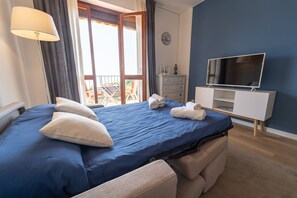1 Schlafzimmer, Bügeleisen/Bügelbrett, kostenloses WLAN, Bettwäsche