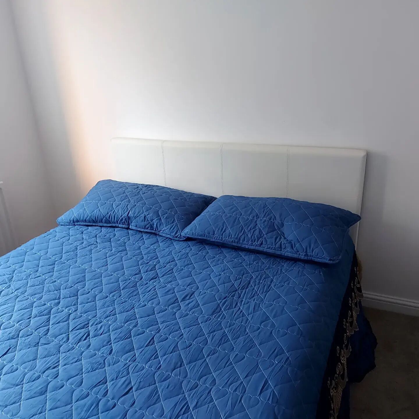 1 bedroom, desk, iron/ironing board, travel cot