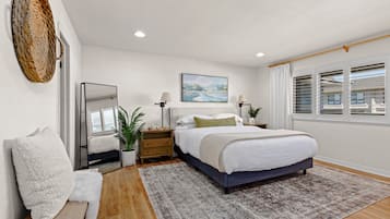 2 多间卧室、熨斗/熨衣板、免费 WiFi、床单