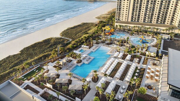 Indoor pool, a heated pool - Oceanfront condo with full access to all resort amenities, 1104 Margate!! (Myrtle Beach)
