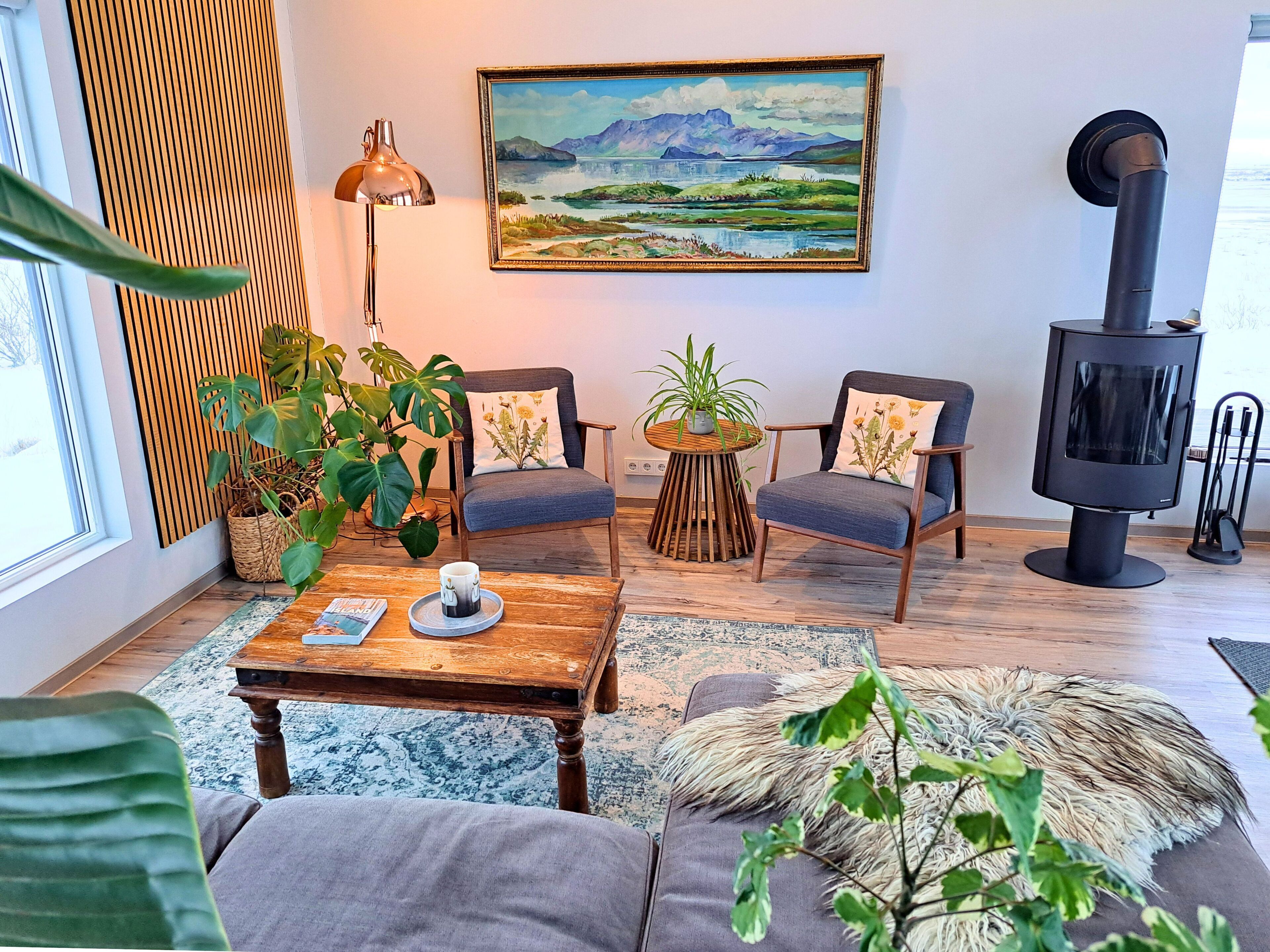 Villa Comfort | Area soggiorno | Smart TV 50 pollici con canali digitali, TV, Netflix