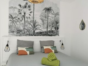 3 habitaciones y ropa de cama 