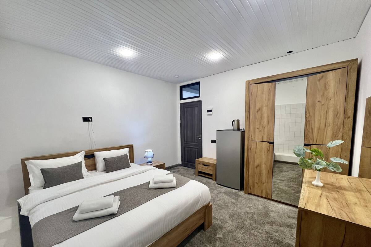 Standard Double Room | Egyptian cotton sheets, premium bedding, down comforters