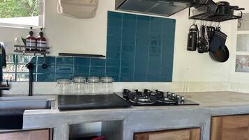 Vila Premium | Dapur pribadi | Lemari es, mesin pencuci piring, dan mesin espresso