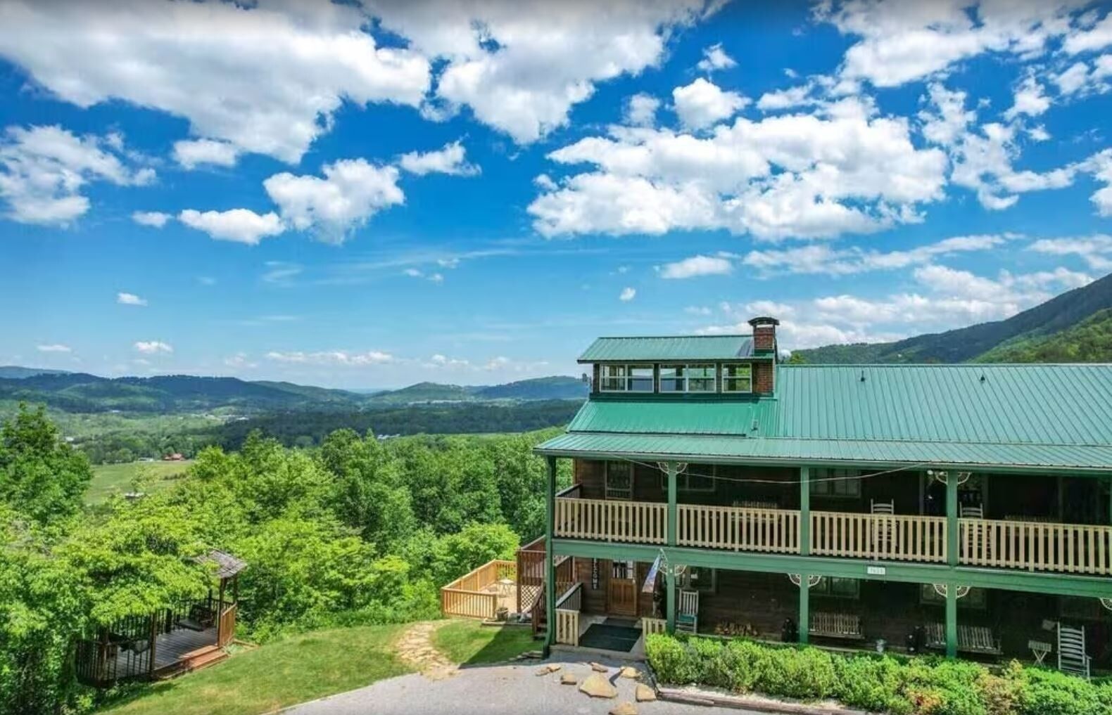 Cabana, vários quartos | Fachada