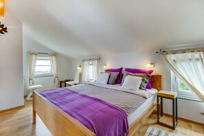 3 chambres, fer et planche Ă repasser, Wi-Fi, draps fournis