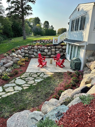 Waterfront property on Crystal Lake!  