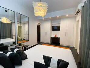 1 sovrum, strykjärn/strykbräda, wi-fi och sängkläder