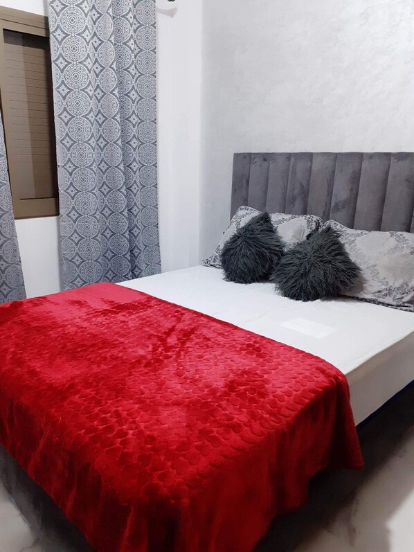 2 habitaciones y ropa de cama 