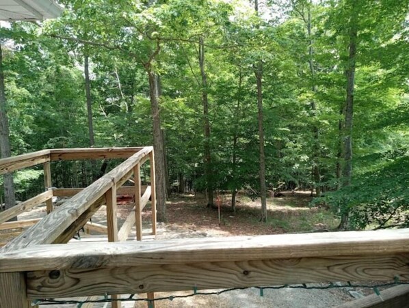 Property grounds - Redbird Hideaway Close to OHV Turkey Bay, Fishing Hunting
4.5 mi to LBL Entrance (Cadiz)