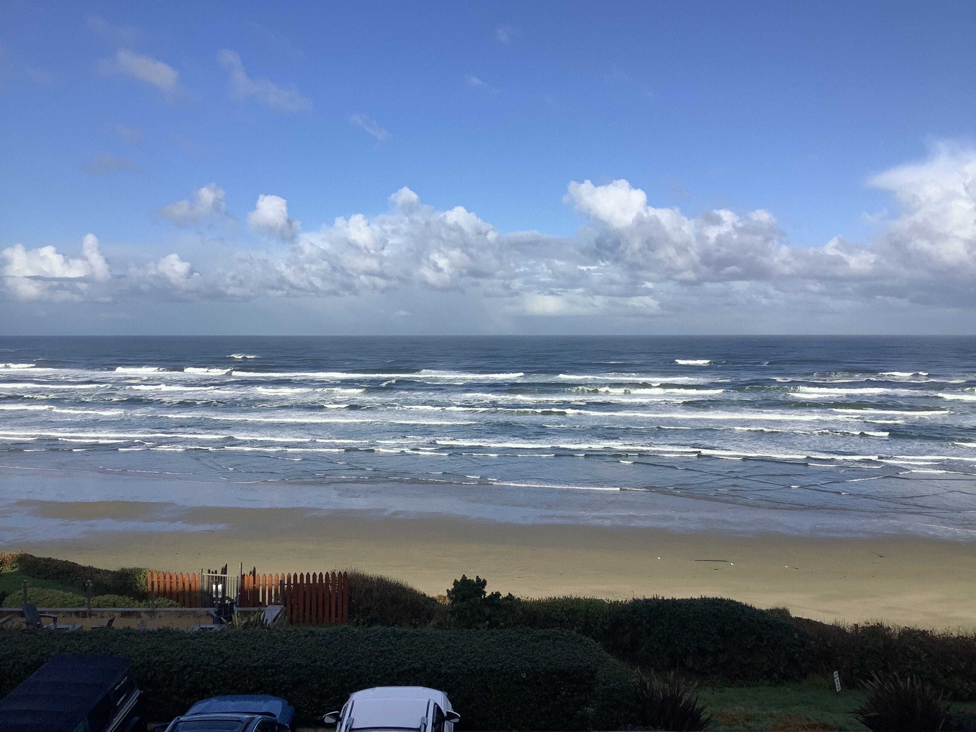 Nye’s View Ocean Front Condo..Steps to the beach!