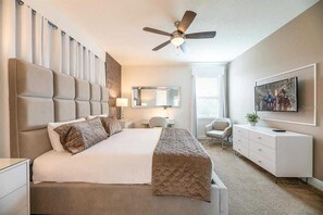 5 bedrooms, iron/ironing board, travel cot, WiFi
