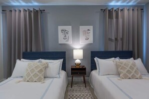 6 habitaciones y ropa de cama de alta calidad 