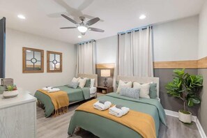 6 dormitorios y ropa de cama de alta calidad