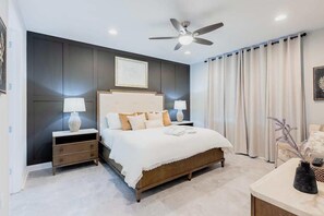 6 Schlafzimmer, hochwertige Bettwaren, Bügeleisen/Bügelbrett