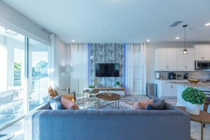 TV, video games, offices - Amazing 6BR Home at Encore Next To Disney! - 7771 (Kissimmee)