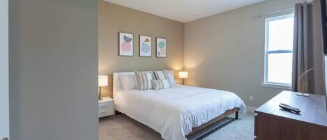 8 bedrooms, iron/ironing board, travel cot, WiFi