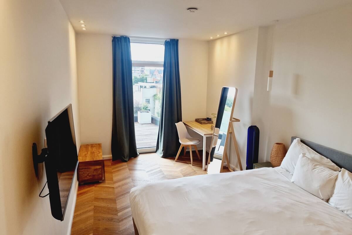 Chambre Deluxe | 1 chambre, bureau, espace de travail pour ordinateur portable