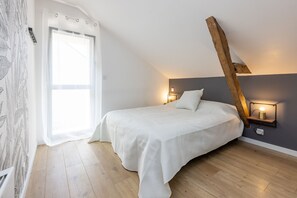3 chambres, Wi-Fi gratuit, draps fournis