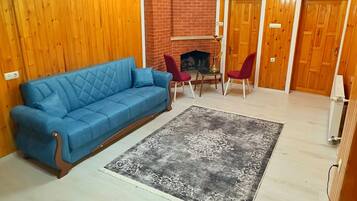 Business Apartment | Living area | Flat-screen TV