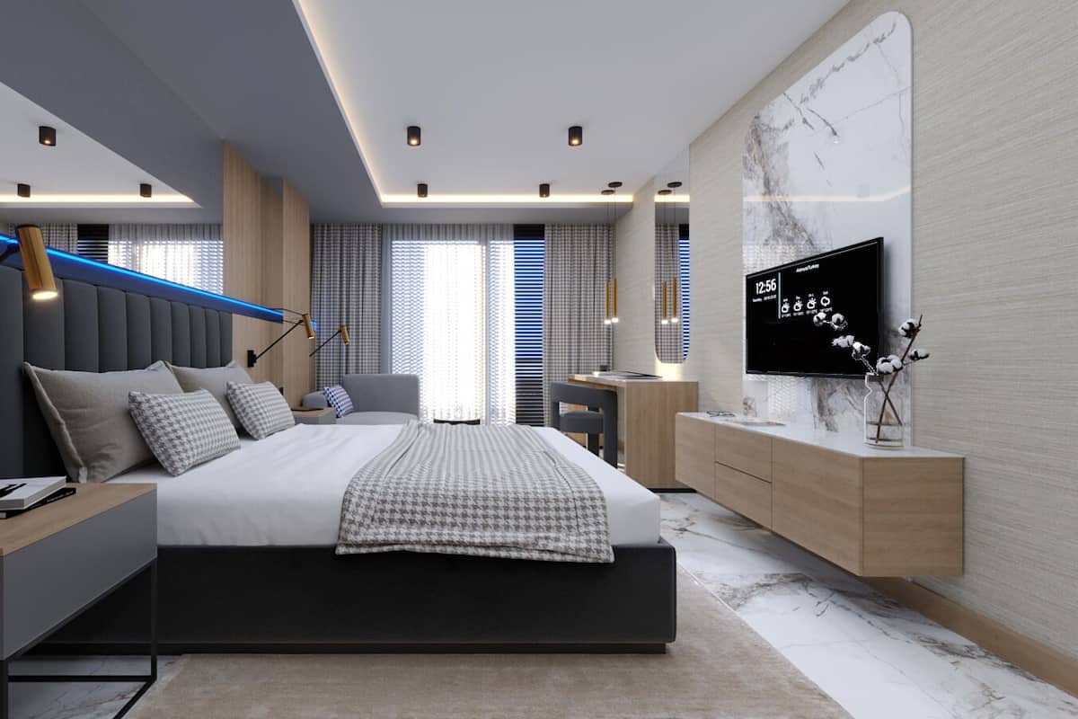 Habitación estándar, vista a la montaña | 2 habitaciones y ropa de cama de alta calidad