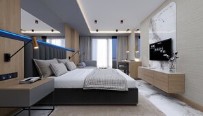 Standard Room, Mountain View | Premium bedding, free minibar, laptop workspace, bed sheets - ArdorMare Hotel (Alanya)