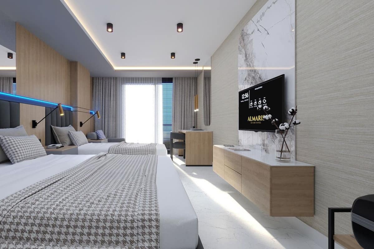 Habitación estándar, vista al mar | 2 habitaciones y ropa de cama de alta calidad