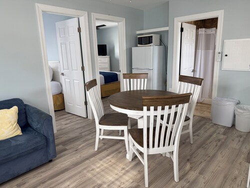 NEWLY RENNOVATED 2 Bedrooms 1 Bath Located Across The Street From The Beach!