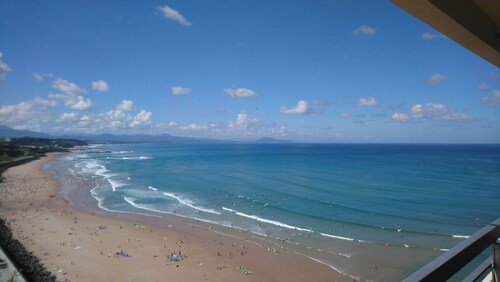 Studio Front de mer Biarritz vue Exceptionnelle + Garage