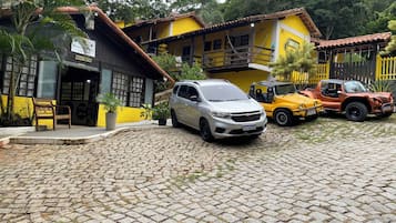 Majoituspaikan julkisivu