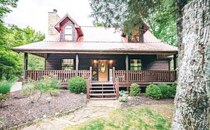 Exterior - Beautiful Cabin with Hot Tub 🛁 on Nolin Lake 🌊 Mammoth Caves 🌲 W/Fireplace 🔥 (Cub Run)