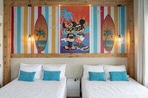 4 bedrooms, iron/ironing board, travel crib, WiFi