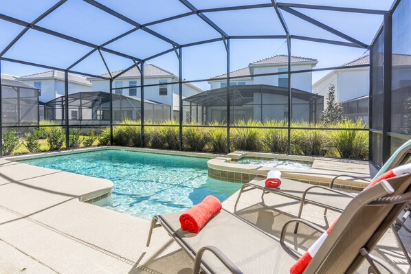 Pool - Enchanting Décor Home with private pool (Kissimmee)