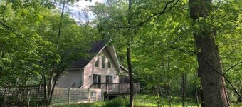 Lake House in the Forest