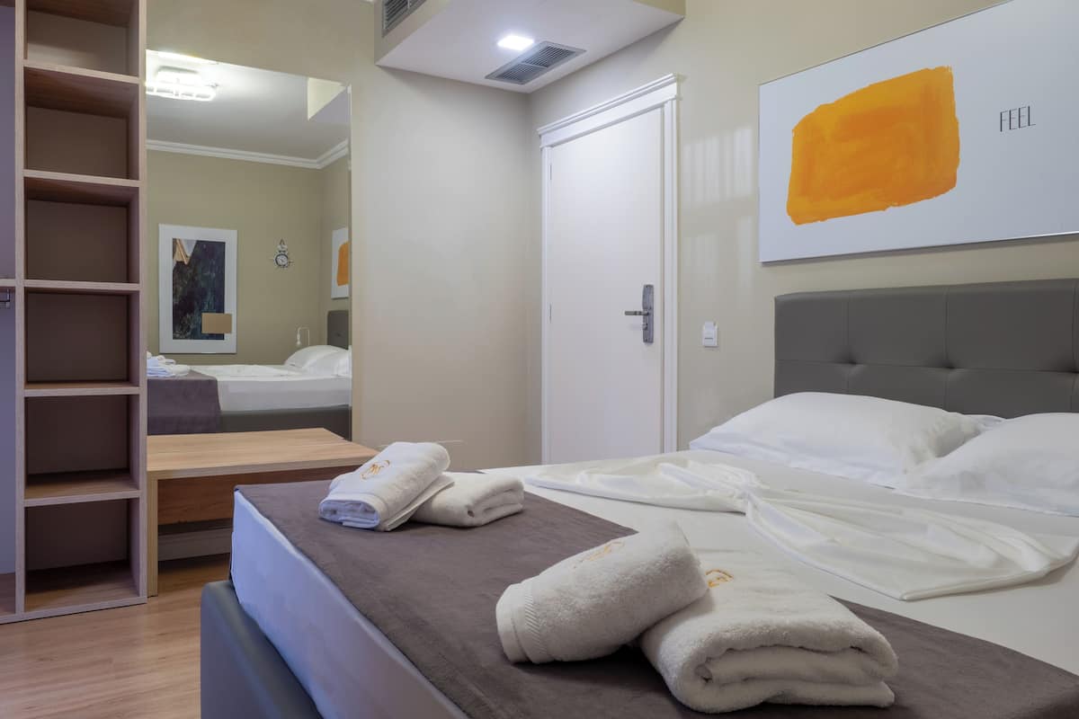 Allergikerbettwaren, schallisolierte Zimmer, kostenloses WLAN