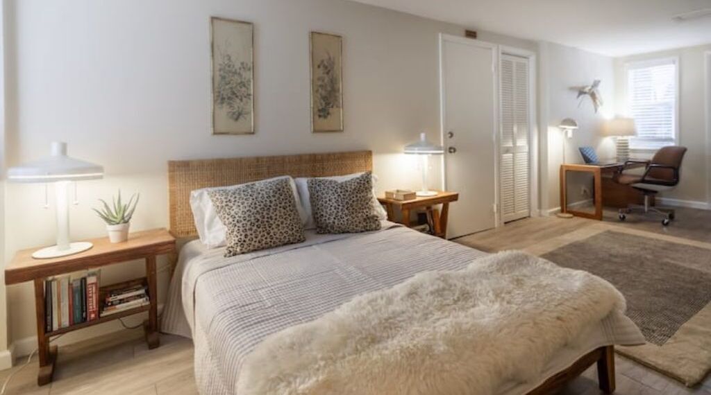 2 bedrooms, desk, iron/ironing board, free WiFi