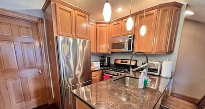 2BR Top Floor PH Apt w/ Private RoofDeck in Central Sq, minutes to Harvard&MIT