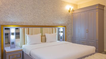 家庭客房 | 1 間睡房、高級寢具、羽絨被、Tempur-Pedic 床墊