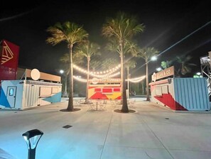 Overnattingsstedets uteområder