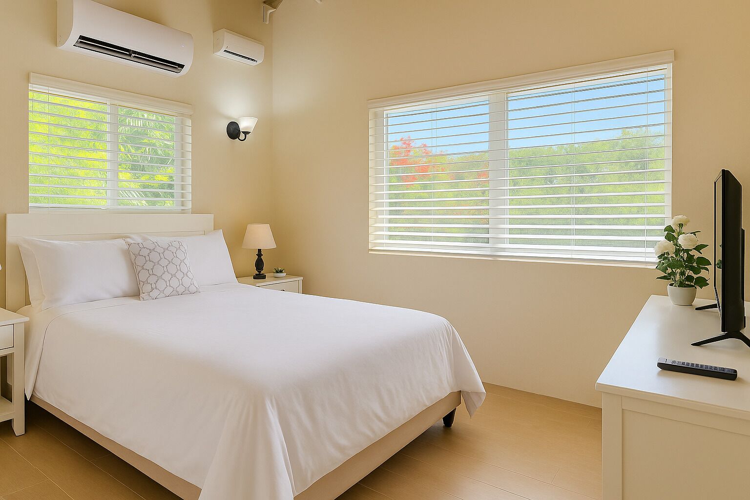 5 عدّة غرف نوم ومكواة/لوح كي وواي فاي مجانًا وملاءات أسرّة