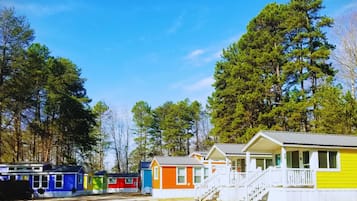 Façade de l’hébergement