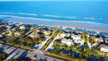 Sun loungers, beach towels