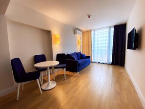 Living area - Orbi City C Block 2-room Apt 27fl Sea-mount View (Batumi)