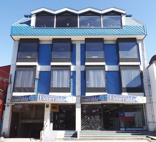 Fassade der Unterkunft