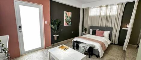 1 sovrum, strykjärn/strykbräda, gratis wi-fi och sängkläder