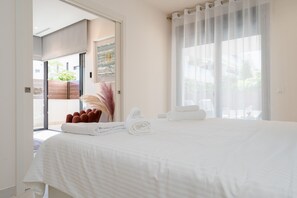 2 bedrooms, in-room safe, iron/ironing board, free WiFi - Jardinana - apartment with two bedrooms close to beach and town center (La Cala de Mijas)