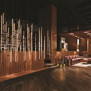 Interior - Luxury 1 Bedroom Suite at DELANO+ Living Room with Couch + 2 restrooms +Parking  (Las Vegas)